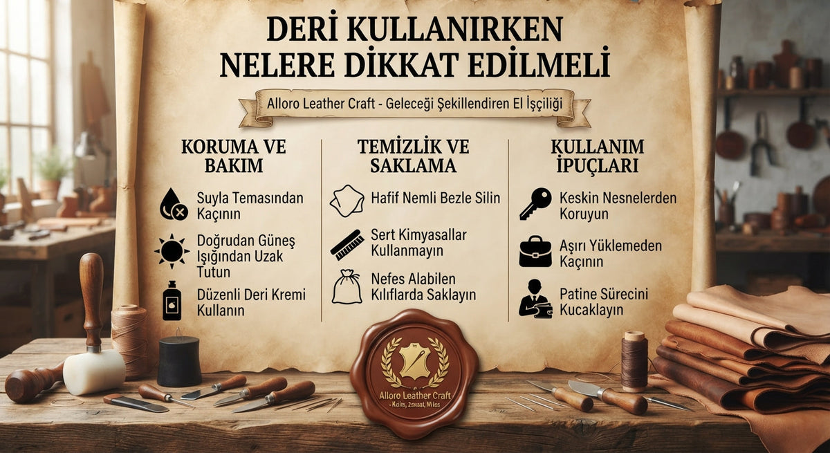Deri Kullanırken Nelere Dikkat Etmeli