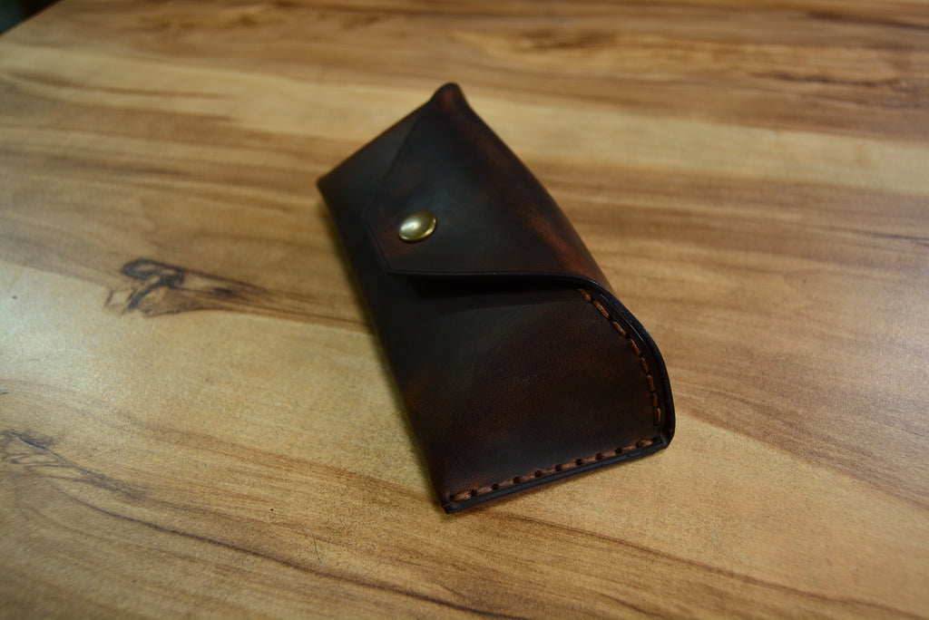 Gözlük Kılıfı V-2 El Yapımı Deri