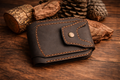 hakiki deri el yapimi gladiator bifold cüzdan – çok bölmeli cüzdan