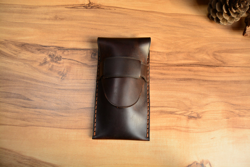 Kol Saati Kılıfı Tekli Hakiki Deri El Yapımı