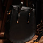Corset Mini Çanta El Yapımı Hakiki Deri Omuz Askılı