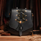 Corset Mini Çanta El Yapımı Hakiki Deri Omuz Askılı