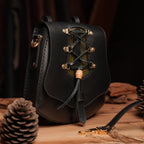 Corset Mini Çanta El Yapımı Hakiki Deri Omuz Askılı